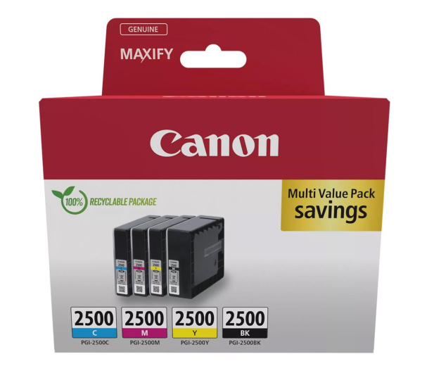 Canon Zestaw 4 tuszów PGI-2500 CMYK - 1226665 - zdjęcie